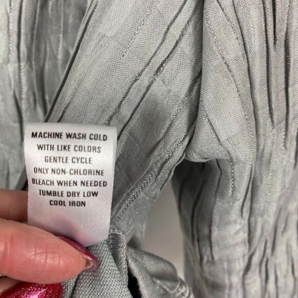 The‎ Tog Shop Gray Button Down Blazer Jacket Women' s 18 - Picture 15 of 16